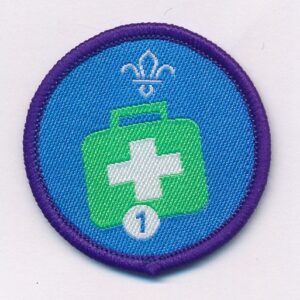 Emergency Aid - staged badge