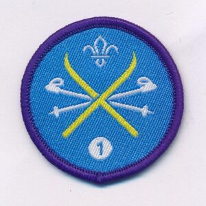 Snowsports - staged badge