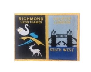 County & District double badge