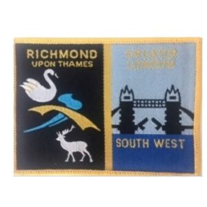 County & District double badge