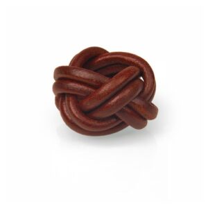 Gilwell Woggle for Adults - dark tan